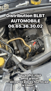 Photo de galerie - Kit distribution complet sur ce scenic 3 