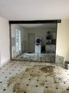 Photo de galerie - Ouverture mur porteur 