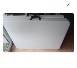 Photo de galerie - Location de table pliable 