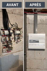 Photo de galerie - Remplacement du tableau par un neuf 