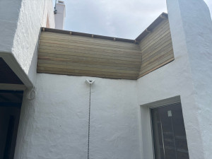 Photo de galerie - Fabrication d’une balustrade de terrasse 