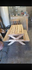 Photo de galerie - Fabrication de table pour un client 