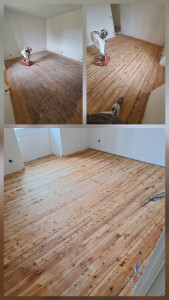Photo de galerie - Pose de parquet - Revêtement de sol
