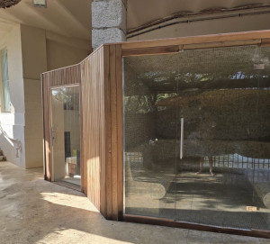 Photo de galerie - Création de 2 saunas extérieures et un hamac