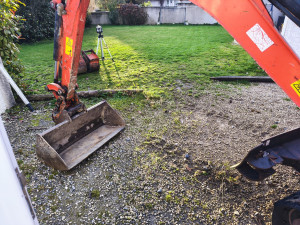 Photo de galerie - Terrassement allée.