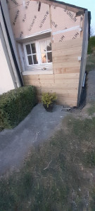 Photo de galerie - Bardage et isolation exterieur