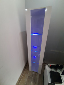 Photo de galerie - Vitrine armoire led Cdiscount 