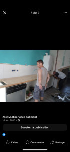 Photo de galerie - Pose cuisine equipee