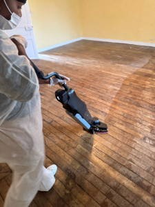 Photo de galerie - Nettoyage parquet 