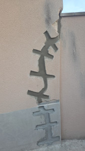 Photo de galerie - Reprise fissure façade 