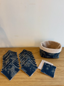 Photo de galerie - Lot coton et panière 