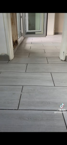 Photo de galerie - Pose de carrelage