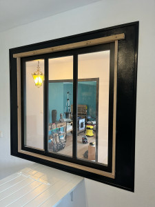 Photo de galerie - Fabrication et pose verrière 