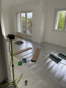 Photo de galerie - Pose de parquet - Revêtement de sol