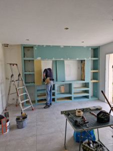 Photo de galerie - Niche home cinéma 