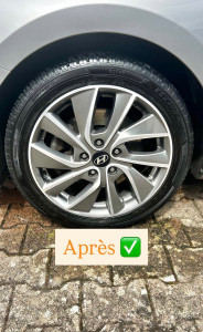 Photo de galerie - Nettoyage d’un Hyundai extérieur 