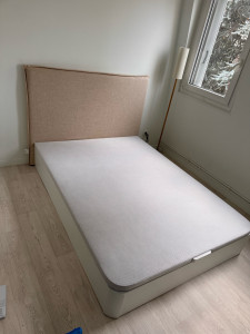 Photo de galerie - Montage lit coffre 