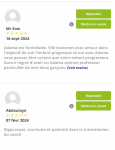 Photo de galerie - Avis cours