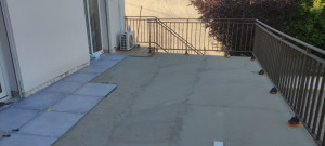 Photo de galerie - Rattrapage et pose de carrelage 