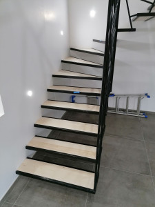 Photo de galerie - Fabrication de marches d'escaliers 