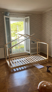 Photo de galerie - Lit cabane 