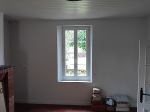 Photo de galerie - Mur, fini isolation, placo, joint et peinture 