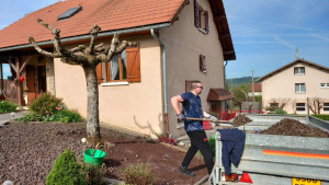 Photo de galerie - Vidage cailloux 