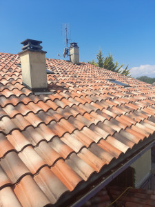 Photo de galerie - Nettoyage toiture