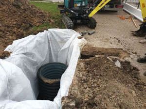 Photo de galerie - Création de puisard 