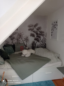 Photo de galerie - Aménagement Chambre sous pente 