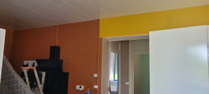 Photo de galerie - Renovation complet d'un apparemment sur La Voulte . doublages cloison, joints, peinture. 