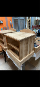 Photo de galerie - Rénovation de table de nuit