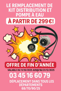 Photo de galerie - Offre de fin d'année votre kit distribution + pompe a eau a partir de 299€