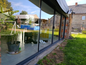 Photo de galerie - Vérandas/ baies vitrées