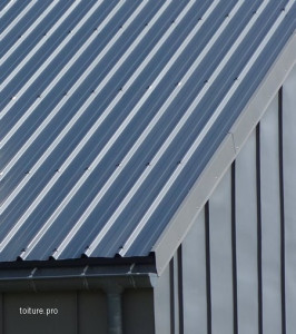 Photo de galerie - Changement de gouttière plus Toll, bac, acier