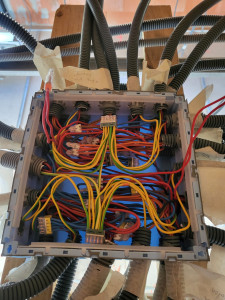 Photo de galerie - Câblage boite pavillonnaire