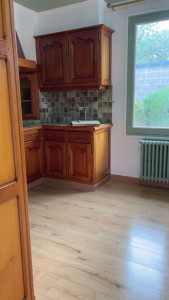 Photo de galerie - Pose parquet clipsable cuisine rendu impeccable 