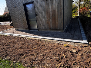 Photo de galerie - Création allé piétonne 