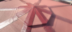 Photo de galerie - étanchéité en pointe de diamant.