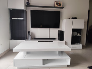 Photo de galerie - Montage des meubles et fixation tv 