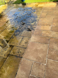 Photo de galerie - Nettoyage terrasse ! 