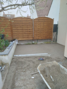 Photo de galerie - La chape de carrelage