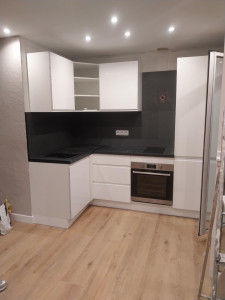 Photo de galerie - Pose d'une cuisine