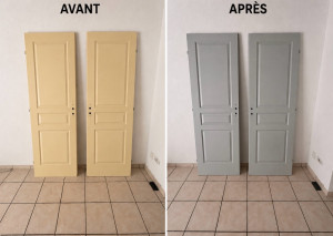 Photo de galerie - Peinture sur porte 