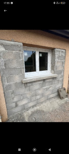 Photo de galerie - Montage mur sur emplacement garage 