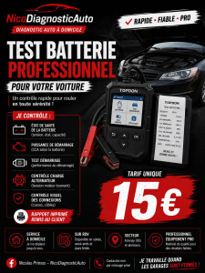 Photo de galerie - Test diagnostic systeme batterie 