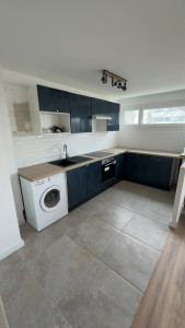 Photo de galerie - Pose de carrelage et de cuisine équipé 