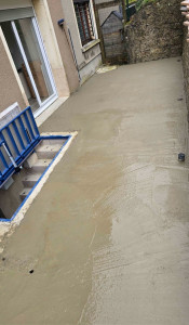 Photo de galerie - Préparation Dalle, Béton