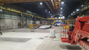 Photo de galerie - Installation d'éclairages
 industriel