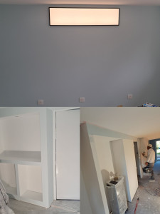 Photo de galerie - Plâtrerie - Murs - Plafonds